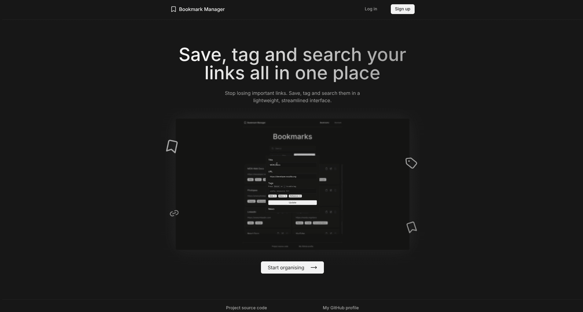 Landing page